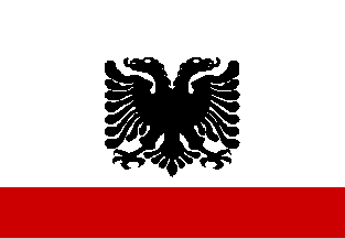 [Albanian naval ensign]