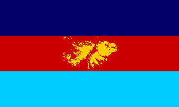[Falklands triservice flag]