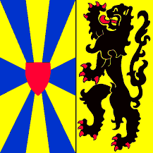 [West Flanders banner of arms]