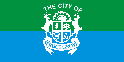 [flag of Spruce Grove]