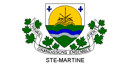 [Sainte-Martine flag]
