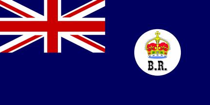 [Cook Islands British Resident's flag]