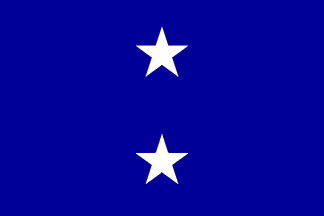 Flag of Rear Admiral with Command in Chief