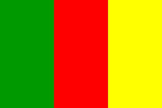 Original flag of Cameroon