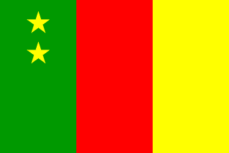 1961-1975 flag of Cameroon