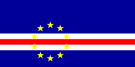 1:2 flag of Cape Verde
