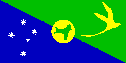 [flag of Christmas Islands]