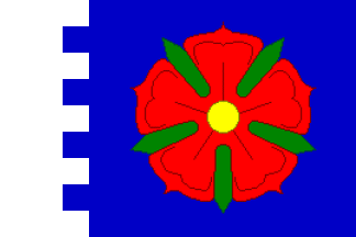 [Kaplice city flag]