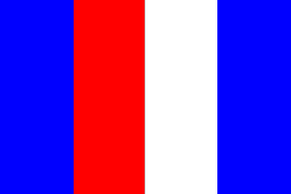 [Nová Bystrice flag]