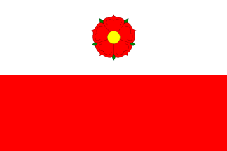 [Třeboñ municipality flag]
