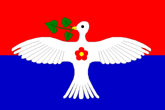 [Ruzdka municipality flag]