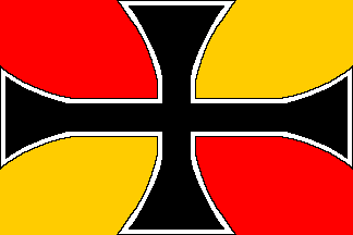 Proposals for a flag 1919-1933: with a cross formy (Germany)
