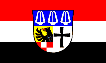 [Bad Kissingen County, horizontal variant (Unterfranken District, Bavaria, Germany)]