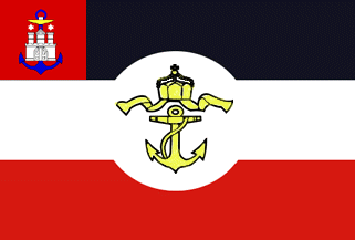 [State Ensign 1893-1921 (Hamburg, Germany)]