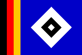 [HSV Football Club, variant with stripe in German colours (Germany)]