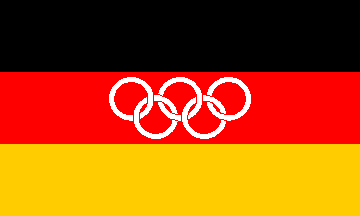 [Flag of the Combined Team for the Olympic Games 1960-1968 (Germany)]