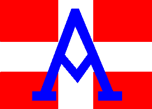 [Flag of Acties, Dampk, Atalanta (M.Nissen)]