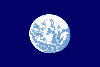 John McConnell’s Earth flag -- 1st version