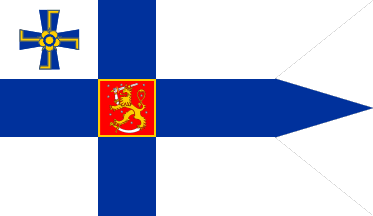 [Flag of the Finnish president]