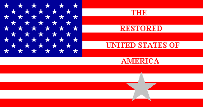 [Flag of the restored united states of america]