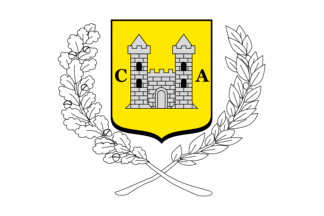 [Flag of Chateau-Arnoux-Saint-Auban]