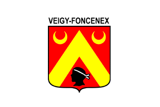 [Flag of Veigy-Foncenex]