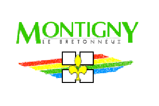 [Flag of Montigny-le-Bretonneux]