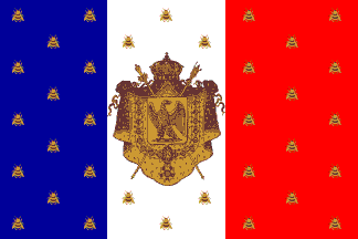 18mm Bouton d'Officier de Marine Epoque Second Empire Napoleon III 1852-1870 