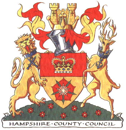 [Coat of arms of Hampshire County Council]