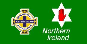 [Northern Ireland football supporters flag]