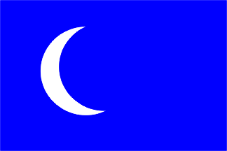 Crescent house flag