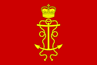 [Flag of James II as Lord High Admiral]
