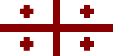 [Georgia XIIth century flag]