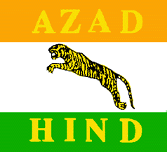 Azad Hind ÄrmelschildFreies Indien Subhash Chandra Bose Wehrmacht Heer