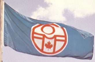 [1967 Pan American Games Organizing Committee flag]
