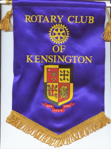 [Flag of Rotary Kensington, UK]