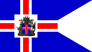 [Flag of President of Iceland]