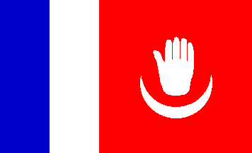 Franch-anjouani flag