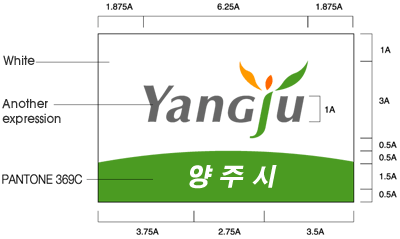 [Yangju city flag consturction sheet]