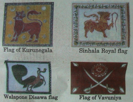 [Ancient provincial flags of Sri Lanka]