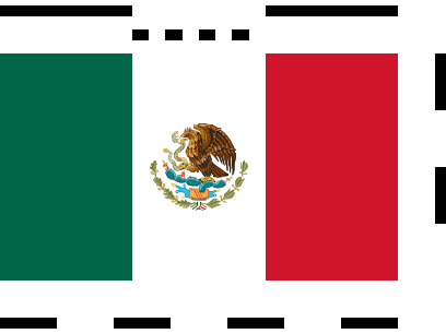 [Mexican flag construction sheet]