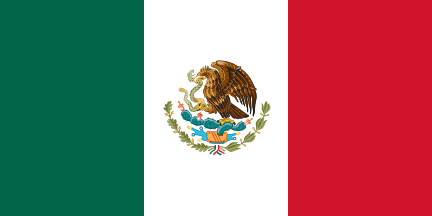 [Mexican national flag as used durign the 2002 IAAF World Championships in Canada]