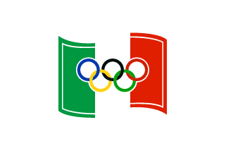 [Mexican Olympic Committee flag (variant)]