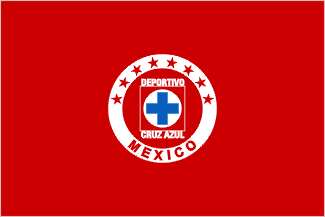 [Cruz Azul official red flag]