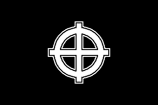 [Celtic cross neonazi flag #3]