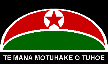 [ Te Mana Motuhake o Tuhoe flag variation ]