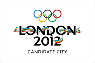 [London 2012 bid flag]
