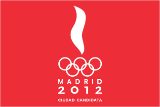 [Madrid 2012 bid flag]