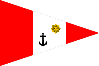 [Senior Officer rank flag]