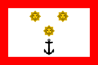 [Vice-Admiral rank flag]